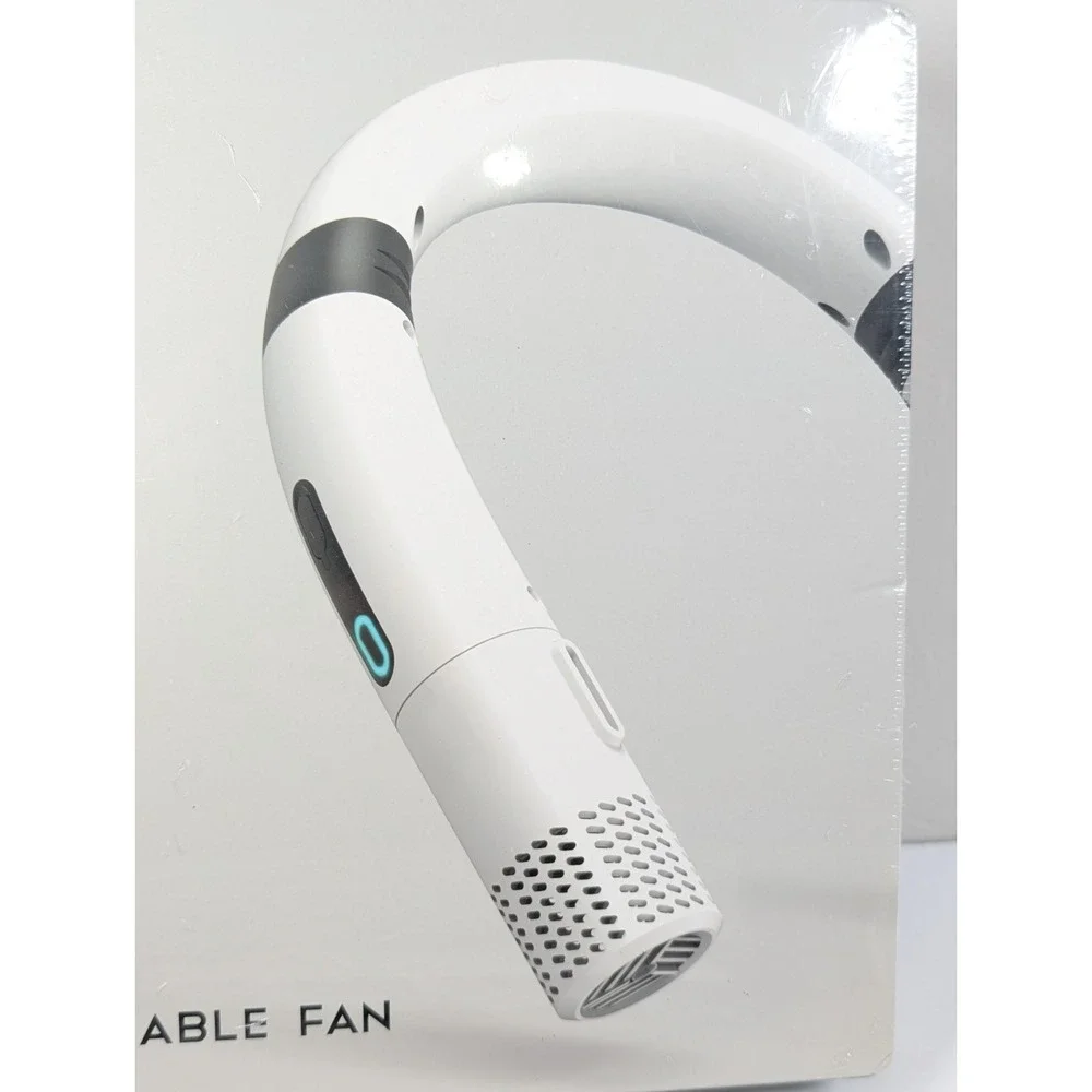 Blaux Wearable AC Plus Neckband Fan Portable New In Box‎